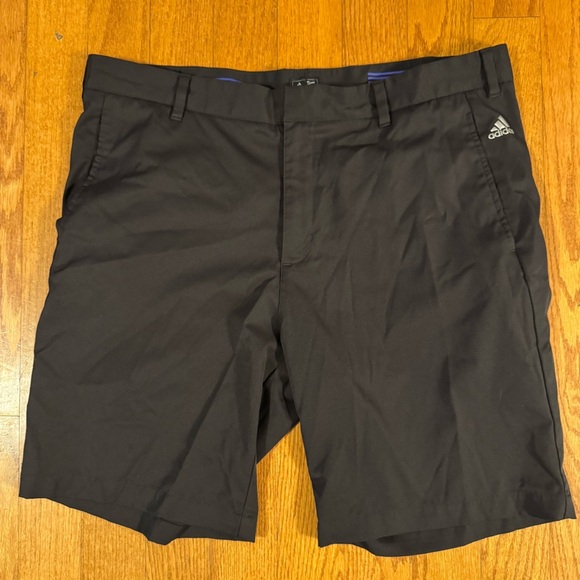 Adidas Black Athletic Shorts Men’s Size 38 - Picture 1 of 6